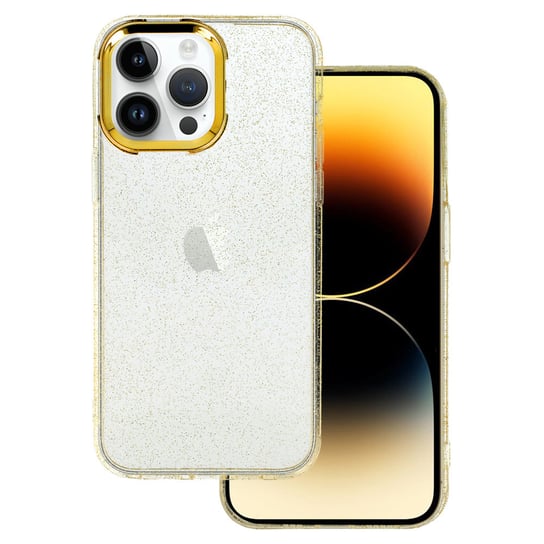 Tel Protect Gold Glitter Case do Iphone 14 Pro złoty Inna marka