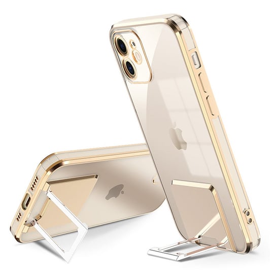 Tel Protect Kickstand Luxury Case do Iphone 11 Pro Max Złoty Inna marka