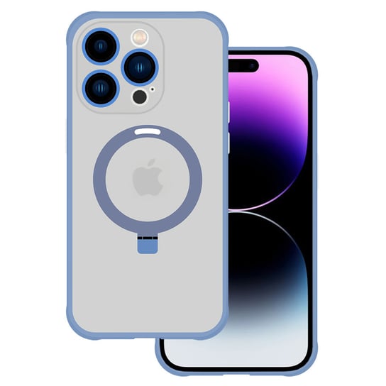 Tel Protect Magical Magsafe Stand Case do Iphone 13 Pro Max niebieski Inna marka