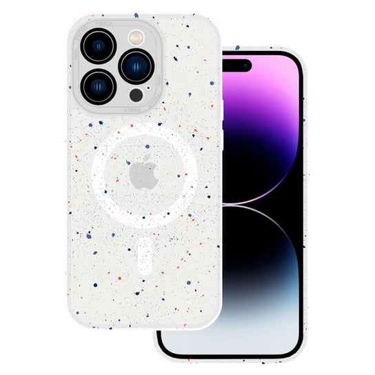 Tel Protect Magnetic Splash Frosted Case do Iphone 15 Pro Biały Inna marka