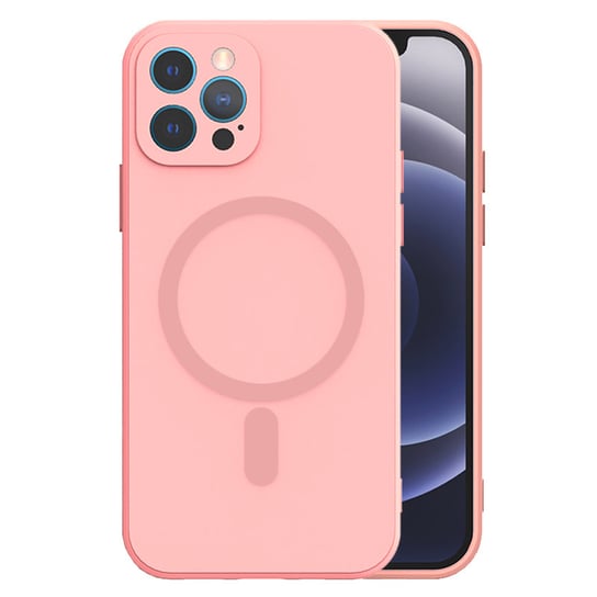 TEL PROTECT MagSilicone Case do Iphone 15 Pro Max Jasnoróżowy Inna marka