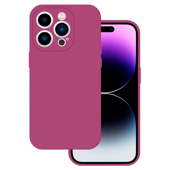 Tel Protect Silicone Premium do Iphone 14 malinowy Inna marka