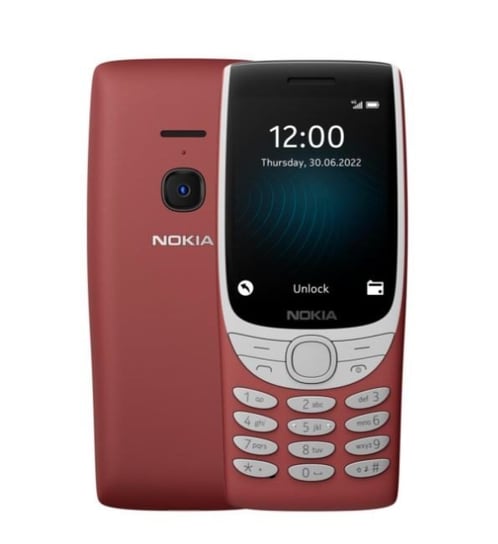 Telefon 8210 4G czerwony Nokia