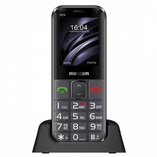 Telefon komórkowy Maxcom Comfort MM730 z stacją ładującą Maxcom