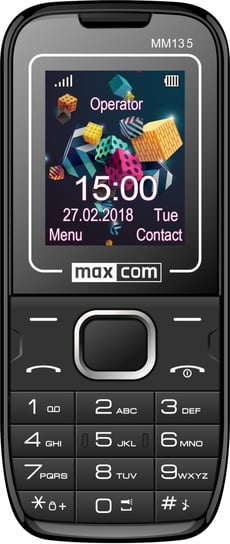 Telefon komórkowy MAXCOM MM 135 Maxcom
