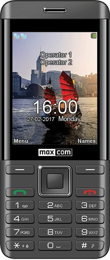Telefon komórkowy MAXCOM MM 236, Dual SIM Maxcom
