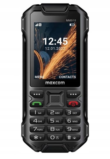Telefon komórkowy MAXCOM Strong MM918 4G Czarny Maxcom