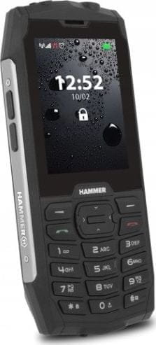 Telefon komórkowy myPhone Hammer 4 Dual SIM Czarno-srebrny MyPhone