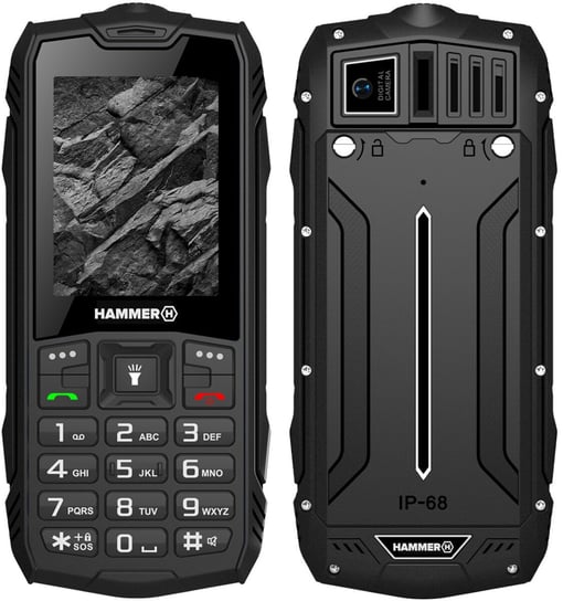 Telefon komórkowy myPhone HAMMER Rock Dual SIM Czarny Inna marka