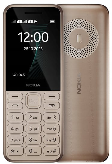 Telefon komórkowy Nokia 130 TA-1576 2.4" DualSim 1450 mAh MP3 Złoty Nokia