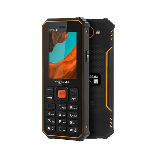 Telefon Kruger&Matz Iron 3 Niezniszczalny Dual Sim Bluetooth Ip68 Krüger&Matz