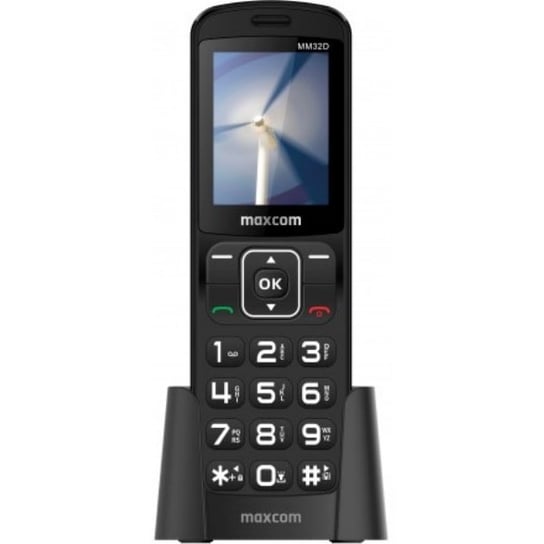Telefon MAXCOM Comfort MM32D czarny Maxcom