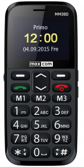 Telefon MAXCOM Comfort MM38D, Czarny Maxcom