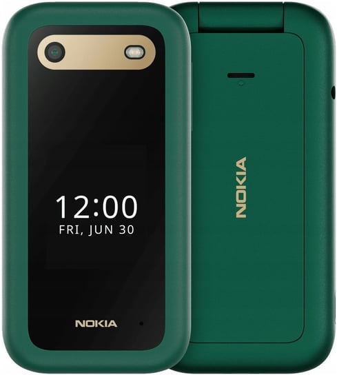 Telefon Nokia 2660 Flip 2,8"Bluetooth Lush Green stacja ładująca w zestawie Nokia
