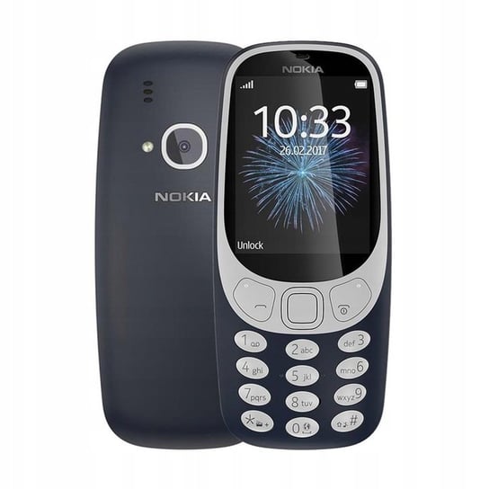 Telefon Nokia 3310 Dual-SIM niebieski Nokia