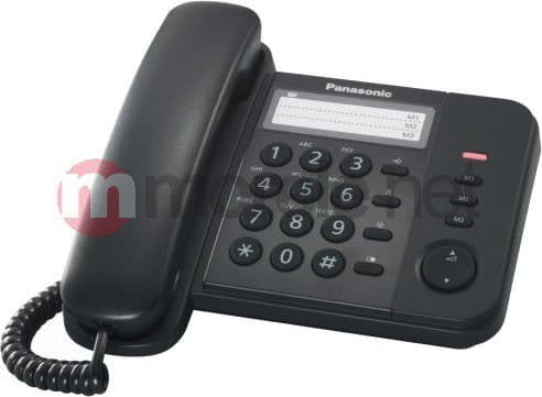 Telefon stacjonarny Panasonic KX-TS520PDB Czarny Panasonic