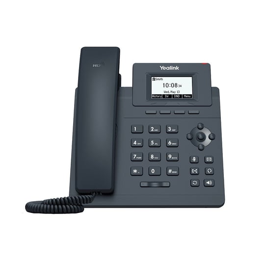 Telefon stacjonarny YEALINK SIP-T30P VoIP 2x RJ45 100Mb/s PoE wyświetlacz Yealink