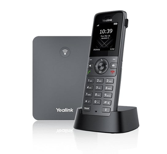 Telefon stacjonarny YEALINK W73P Telefon VoIP DECT 1x RJ45 100Mb/s wyświetlacz PoE Yealink
