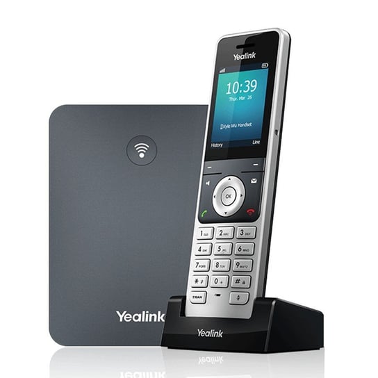 Telefon stacjonarny YEALINK W76P VoIP DEC 1x RJ45 100Mb/s wyświetlacz PoE Yealink