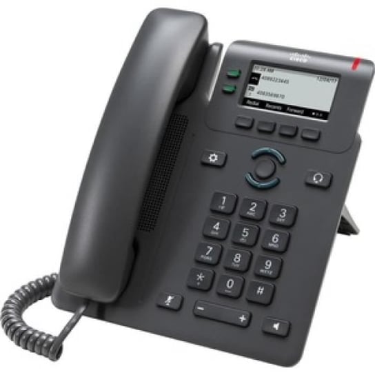 Telefon VoIP CISCO 6821 - Monochromatyczny ekran LCD - Czarny Inna marka