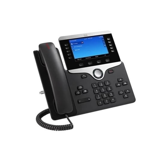 Telefon VoIP CISCO 8841 – 800 x 480 pikseli – 12,7 cm (5 cali) – G.711a, G.722, G.729A, iLBC – Czarny Inna marka