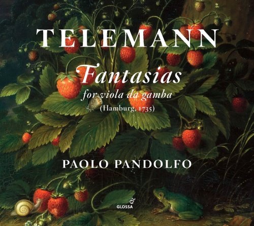 Telemann Fantasias For Viola Da Gamba Pandolfo Paolo