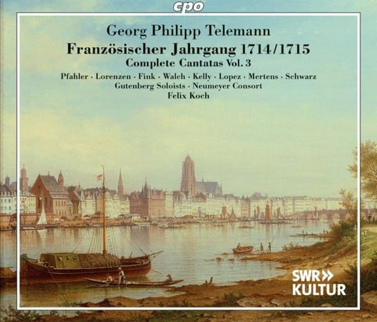 Telemann: French Church Year 1714/1715. Complete Cantatas Volume 3 Koch Felix