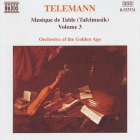 Telemann: Musique De Table (Tafelmusik). Volume 3 Orchestra Of The Golden Age