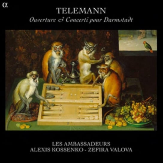 Telemann: Overture & Concerti Pour Darmstadt Kossenko Alexis, Valova Zefira, Les Ambassadeurs