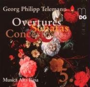 Telemann Overtures. Volume 5 Musica Alta Ripa
