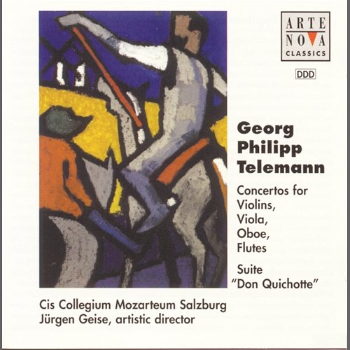 Telemann: Suite Don Quichote, Various Concertos Jürgen Geise
