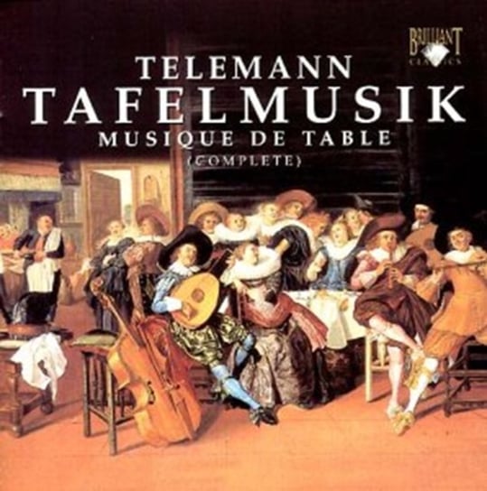 TELEMANN TAFELMUSIC COMPLE 4CD Various Artists