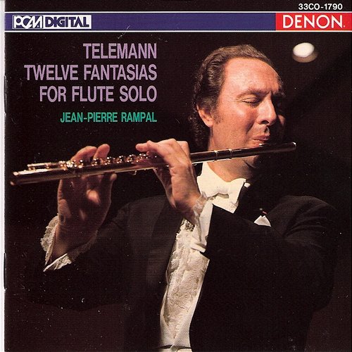 Telemann: Twelve Fantasias for Flute Solo Jean-Pierre Rampal