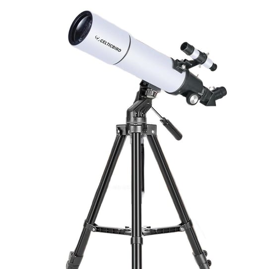 Teleskop Astronomiczny CelticBird 80AZ 80800B 600 mm 66x Azymutalny Biały Inna marka