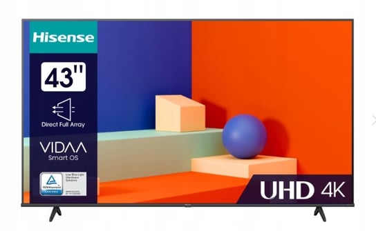 Telewizor Hisense 43A6K 43" 4K UHD Smart TV LED HISENSE