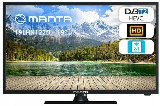 Telewizor Manta 19Lhn122D 19'' Hd Dvb-T2 Manta