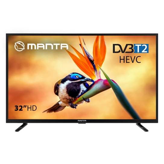 Telewizor MANTA 32LHN89T, LED, 32”, HD Ready, USB, HDMI Manta
