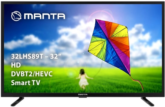 Telewizor MANTA 32LHS89T, LED, 32”, HD Ready, USB, HDMI, Wi-Fi Manta