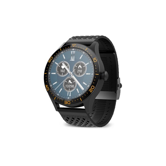 Telforceone, Smartwatch, Forever AMOLED ICON II AW-110, czarny Forever