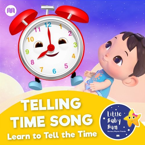 Telling Time Song (Learn to Tell the Time) Little Baby Bum Nursery Rhyme Friends