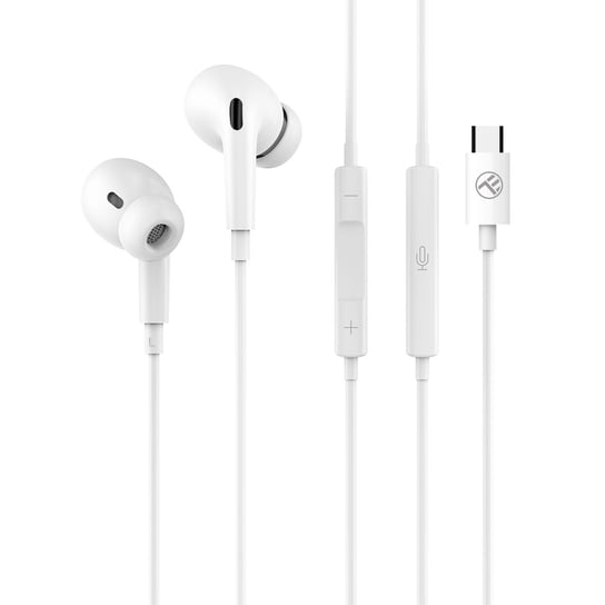 Tellur Attune in-ear headphones, Type-C, white TELLUR