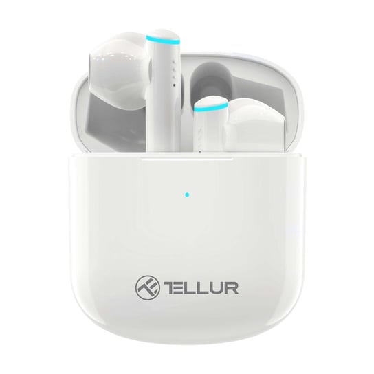 Tellur Aura True Wireless Earphones, App, White TELLUR