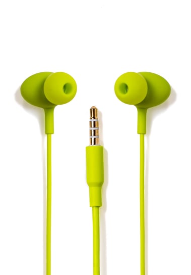 Tellur Basic Gamma Wired In-Ear Headphones With Microphone, Green TELLUR
