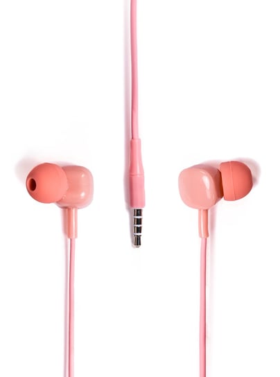 Tellur Basic Sigma Wired In-Ear Headphones With Microphone, Pink TELLUR
