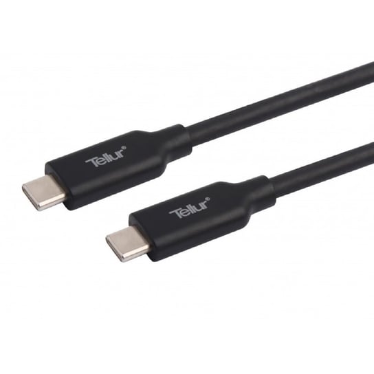 Tellur Data Cable, Type-C To Type-C Usb 3.1 Gen 2, 10Gbps, 5A, 1M, Black TELLUR