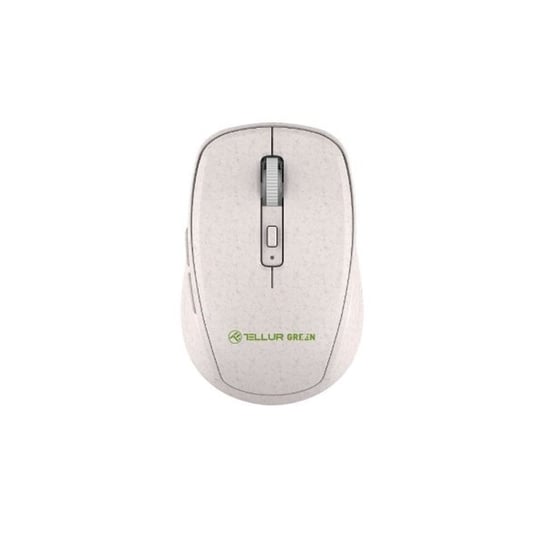 Tellur Green Wireless Mouse, 2.4Ghz, Nano Receiver, Cream TELLUR