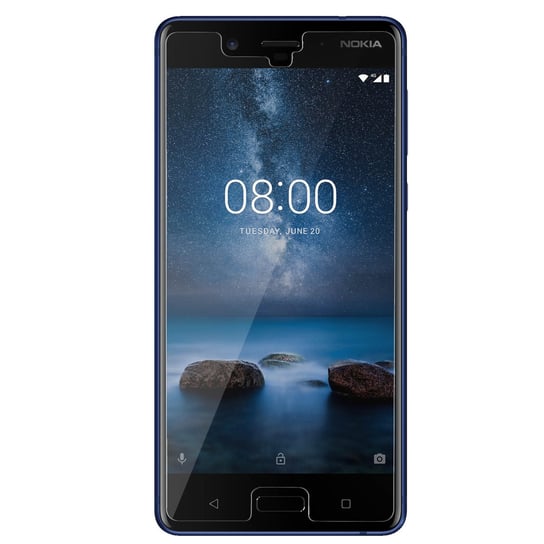 Tempered glass Screen Protector for Nokia 8, 9H hardness, Shatterproof Avizar