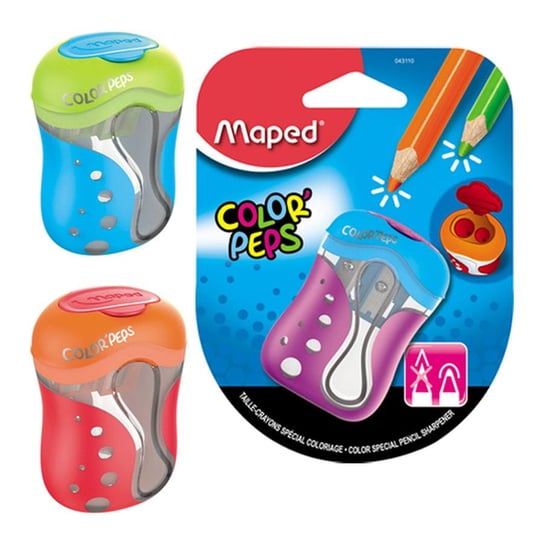 Temperówka colorpeps 2 otwory blister Maped 043110 Maped