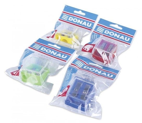 Temperówka plastikowa podwójna MIX Donau