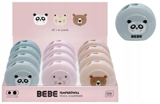 Temperówka Podwójna Z Pojemnikiem Bb Girl Interdruk Interdruk